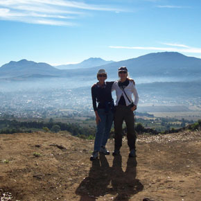 Climbing Cerro del Estribo Climbing Cerro del Estribo